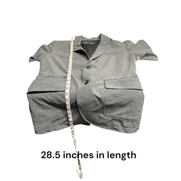 Eddie Bauer Mens Gray Blazer With Mesh Lining Size 40 - Picture 9 of 9